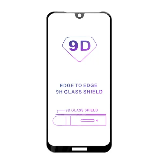 Tvrzené sklo iSaprio 9D BLACK pro Huawei Honor 8A