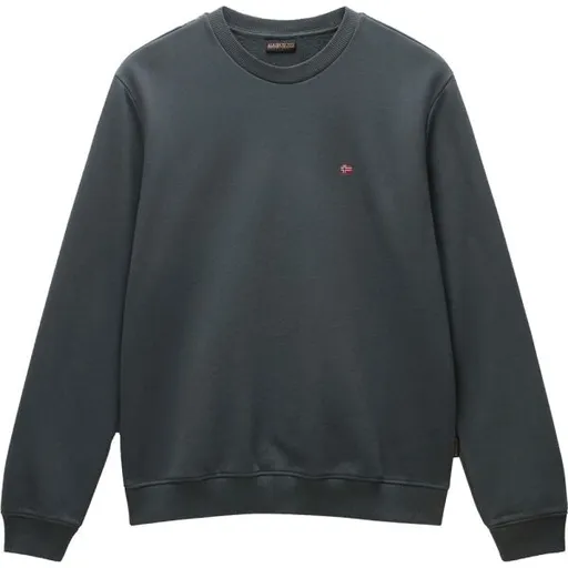 Napapijri BALIS CREW 1 Pánská mikina, tmavě zelená, velikost