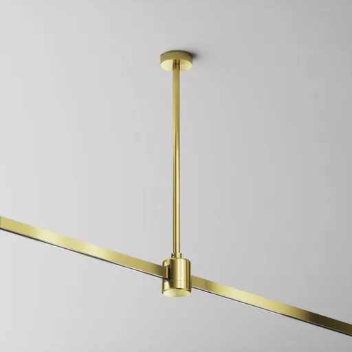 MAYTONI Upevnění ke stropu střední 300 mm s prodlužovací spojkou pro magnetickou lištu 24 V, Flarity TRA158C-IPC1-BS