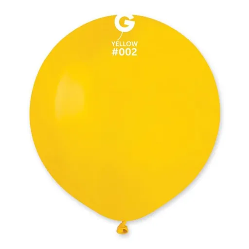Balónek latexový 48 cm – Pastelový žlutý -1 KS - SMART