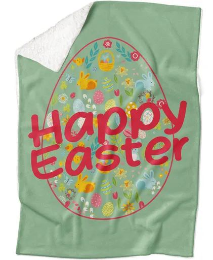 Deka Happy Easter (Podšití beránkem: ANO)