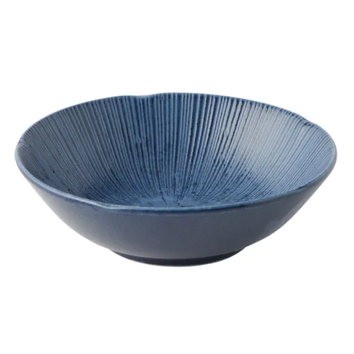 Jídelní miska ICE SAPPHIRE 200 ml, modrá, keramika, MIJ