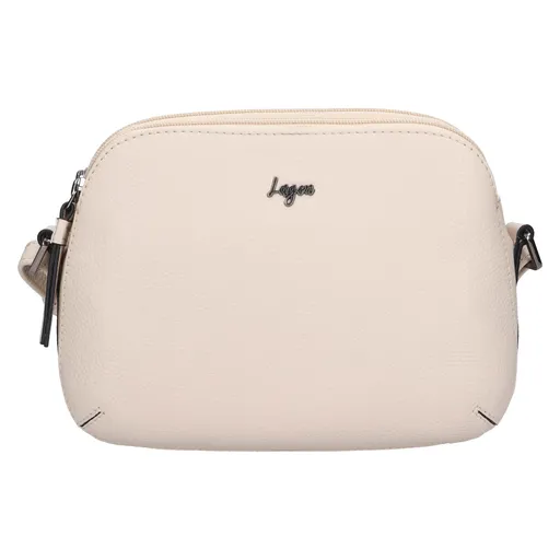 Dámská crossbody kabelka Lagen Nadea - krémová