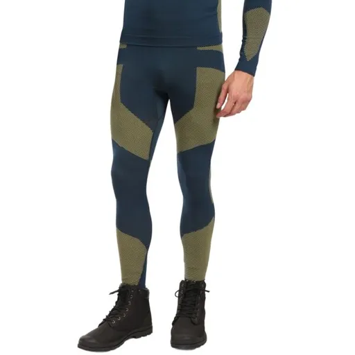 KILPI NIEL Pánské bezešvé termoprádlo, tmavě modrá, velikost