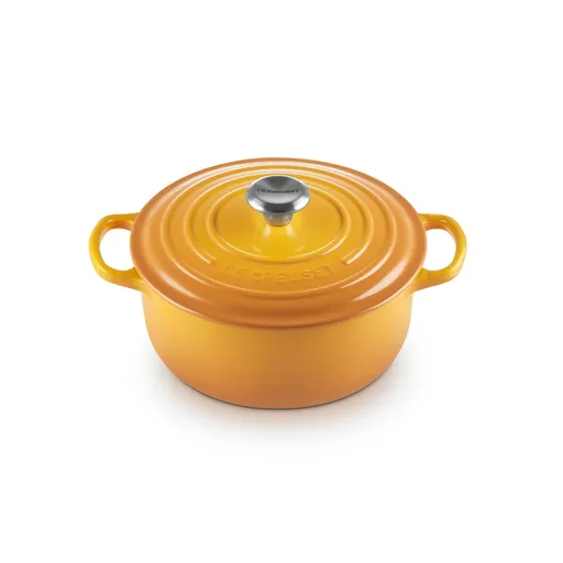Kastrol SIGNATURE 20 cm, 2,4 l, NECTAR, litina, Le Creuset