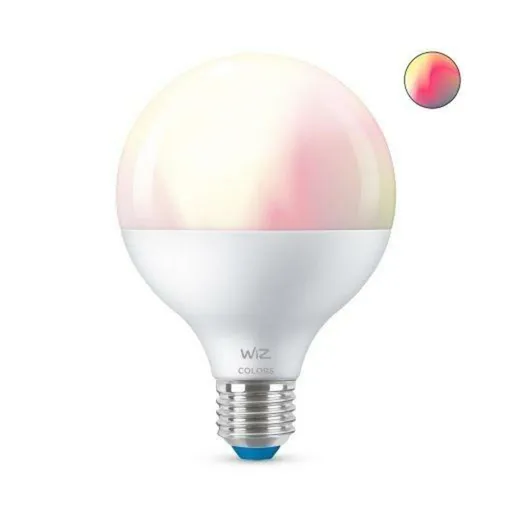 LED Žárovka WiZ Colors Globe 8718699786359 E27 G95 11-75W 1055lm 2200-6500K, RGB 16 mil. barev, stmívatelná