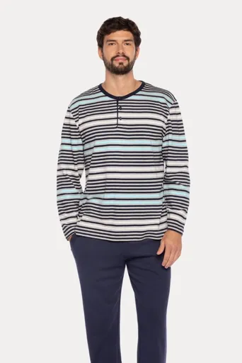 Pánské pyžamo GASPAR L Šedá