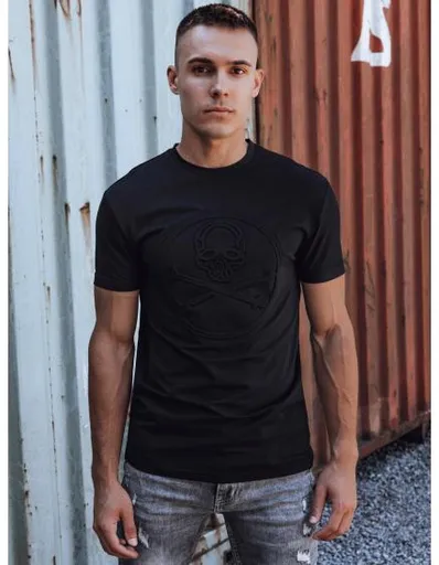 Pánské tričko s potiskem ORA černé