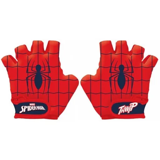 Disney SPIDERMAN Dětské rukavice na kolo, červená, velikost 4-6Y
