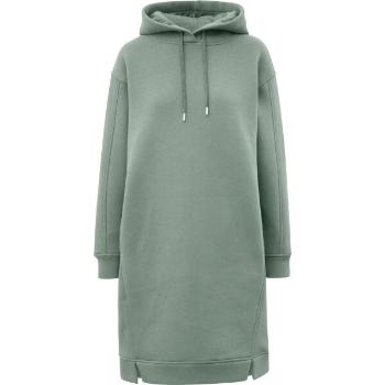 s.Oliver RL HOODIE DRESS Dámské šaty s kapucí, zelená, velikost