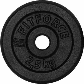 Fitforce PLB 2,5 KG x 25 MM Nakládací kotouč, černá, velikost