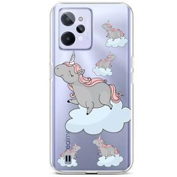 TopQ Kryt Realme C31 silikon Grey Unicorns 74399 (Sun-74399)