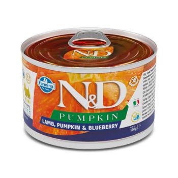 Konzerva N&D Pumpkin Lamb & Blueberry 140g