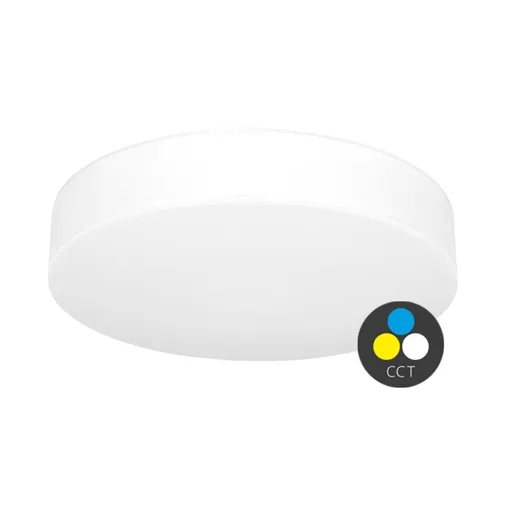 Ecolite LED svítidlo stropní kruh 36W 40cm 3060lm CCT IP44 bílá WML400-CCT/36W/BI