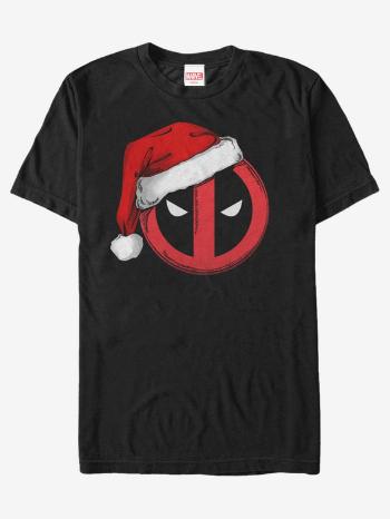 ZOOT.Fan Marvel Santa Deadpool Triko Černá