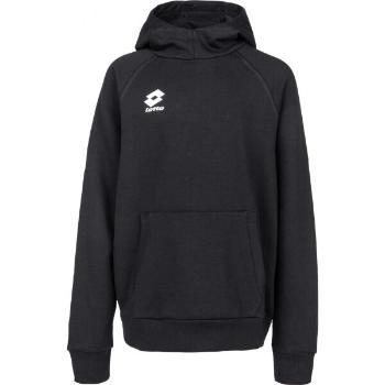 Lotto DELTA HOODIE Pánská mikina, černá, velikost