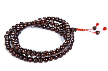 Rózsafa mala - a megtisztulás és a ragyogó intuíció fája - 48 cm