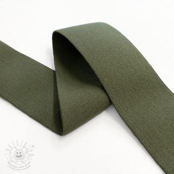 Guma hladká 4 cm camo green