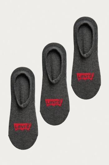 Ponožky Levi's šedá barva, 37157.0588-anthracite