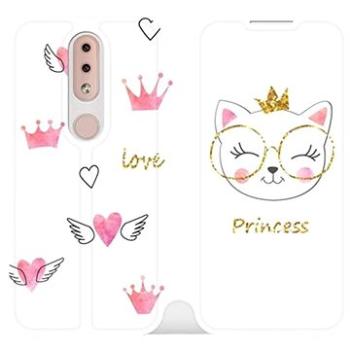 Flipové pouzdro na mobil Nokia 4.2 - MH03S Kočička princess (5903226892754)