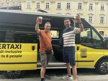 Beertaxi v Praze s neomezenou konzumací piva