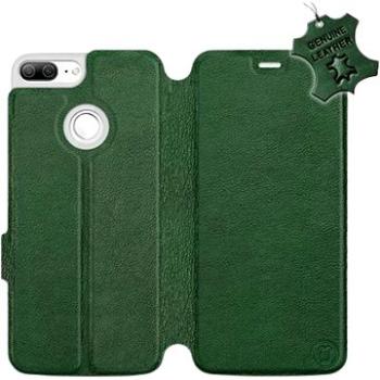 Flip pouzdro na mobil Honor 9 Lite - Zelené - kožené -   Green Leather (5903226525829)