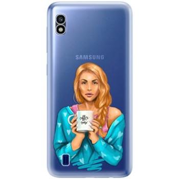 iSaprio Coffe Now - Redhead pro Samsung Galaxy A10 (cofnored-TPU2_GalA10)