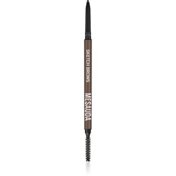Mesauda Milano Sketch Brows automatická tužka na obočí s kartáčkem odstín 103 Auburn 0,09 g