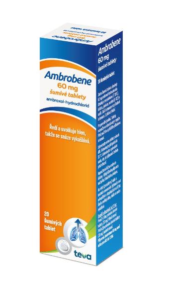 Ambrobene 60 mg 20 šumivých tablet