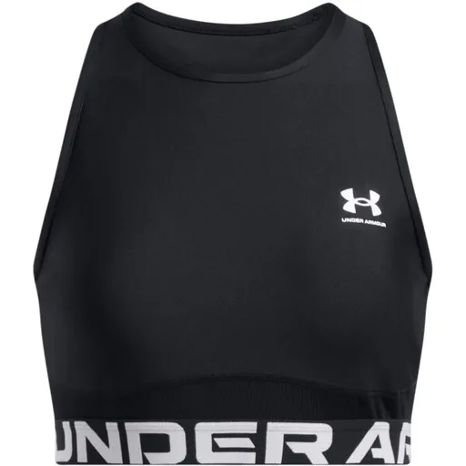 Under Armour HEATGEAR RIB Dámské tílko, černá, velikost M