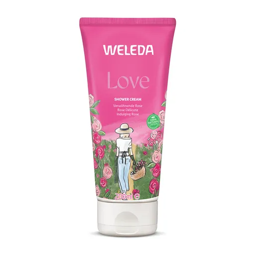 Weleda Rozmazlující sprchový krém Aroma Shower Love (Pampering Creamy Body Wash) 200 ml