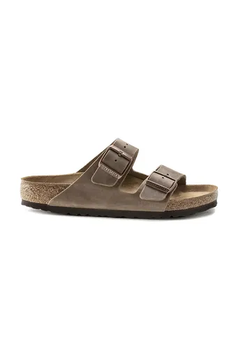 Nubukové pantofle Birkenstock Arizona