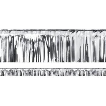 Párty závěs - stříbrný - silver - 18,5 x 400 cm (5902230728110)