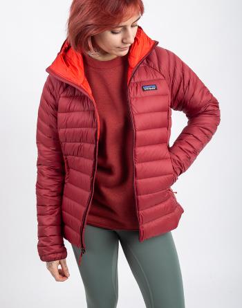 Patagonia W's Down Sweater Hoody Oxide Red M