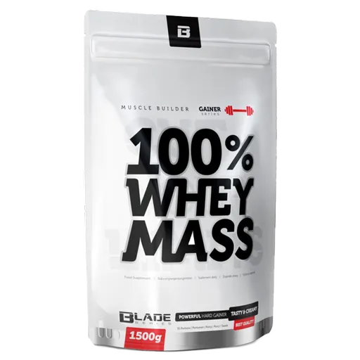 HiTec Nutrition 100% Whey mass gainer 6000g - bílá čokoláda