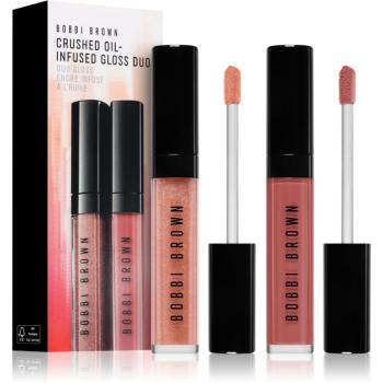 Bobbi Brown Crushed Oil-Infused Gloss Duo dárková sada na rty 2 ks