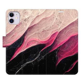 Flipové pouzdro iSaprio - BlackPink Marble - iPhone 11