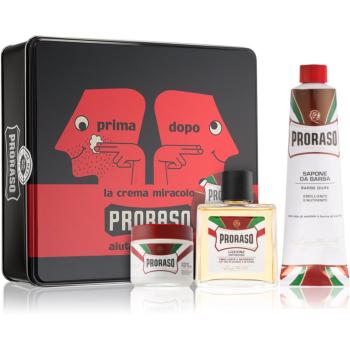 Proraso Set Whole Routie sada na holení pro muže Red