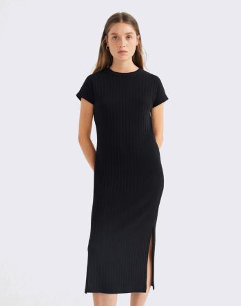 Thinking MU Black Trash Cherry Dress BLACK S