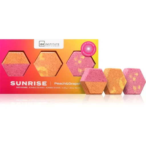 IDC Institute Cocktail Bar koupelová bomba 9 ks