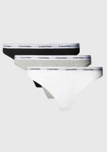 Dámská tanga Calvin Klein QD5209E MPI 3PACK S Dle obrázku