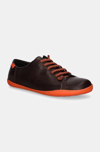 Kožené sneakers boty Camper Peu Cami hnědá barva, K100249-059