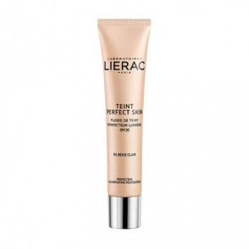 Lierac Tekutý rozjasňující make-up SPF 20 Teint Perfect Skin (Illuminating Foundation) 30 ml 01 Claire