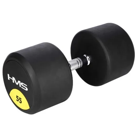 HMS HG PRO 55 KG Jednoruční činka, černá, velikost 55 KG