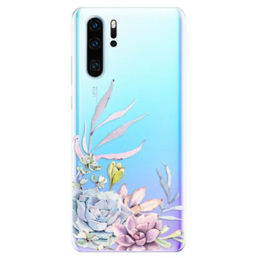 Odolné silikonové pouzdro iSaprio - Succulent 01 - Huawei P30 Pro