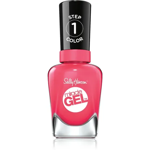 Sally Hansen Miracle Gel™ gelový lak na nehty bez užití UV/LED lampy odstín 339 Electric Pop 14.7 ml