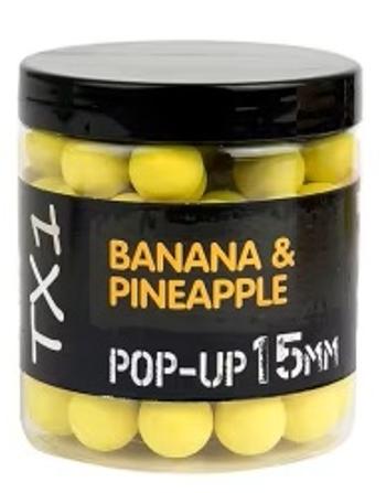 Shimano plovoucí boilie tx1 pop up banana & pineapple 80 g 15 mm fluoro yellow