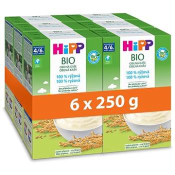 HiPP BIO Obilná kaše 100% rýžová 6× 200 g (4062300380615)