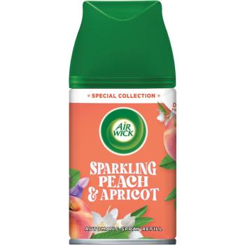 Air Wick Freshmatic Sparkling Peach & Apricot osvěžovač vzduchu náplň 250 ml