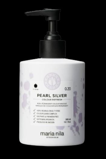 MARIA NILA Colour Refresh Pearl Silver vyživujúca maska ​​bez permanentných farebných pigmentov 0.20, 300 ml
